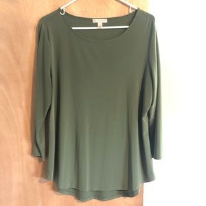 DressBarn 3/4 Sleeve Top